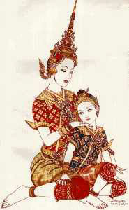 Ancient Illustrations Of Thai Massage (Nuad Boran)